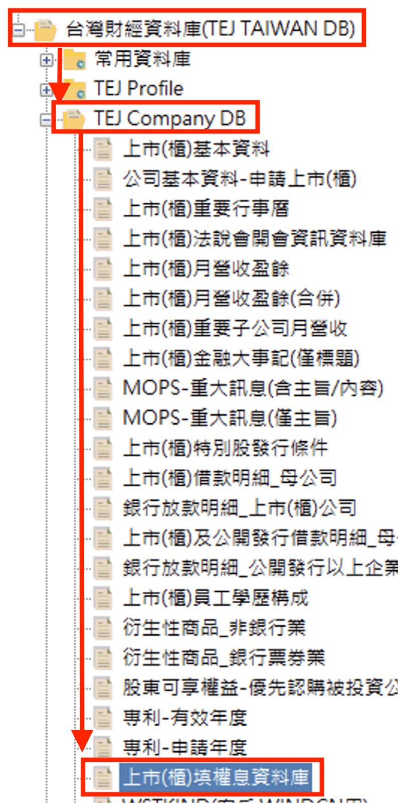 除權息 &  填權息 : 上市(櫃)填權息資料庫