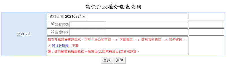 TEJ Pro資料查詢 示範
