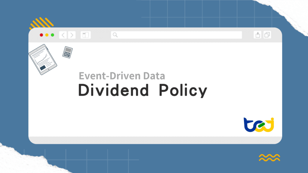 Dividend policy data provides detailed insights into how corporations allocate profits to shareholders, including the distribution method (cash or stock dividends), timing, and payout consistency. This information helps investors evaluate a company's financial health, stability, and potential for creating shareholder value.